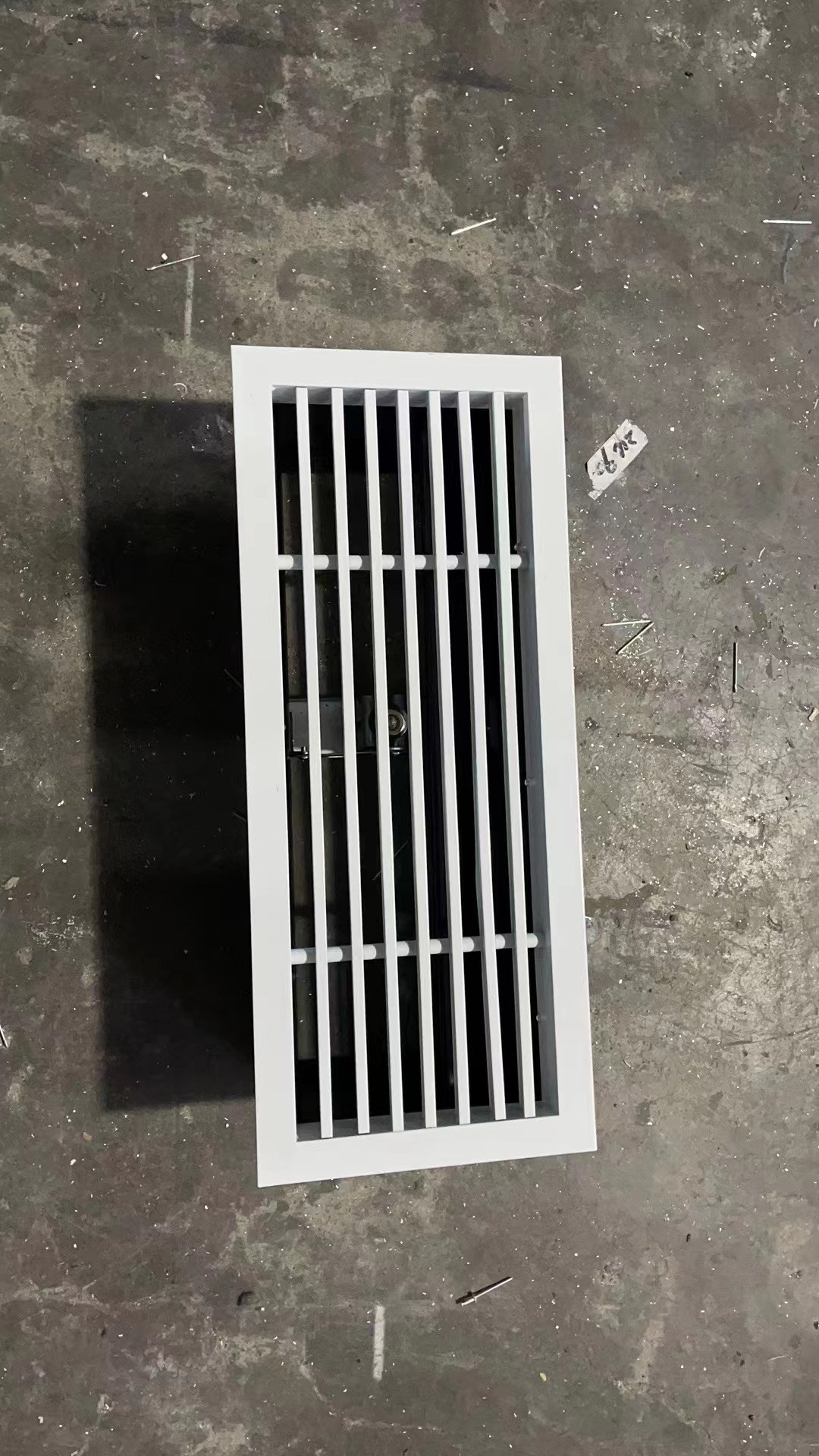 溫控條縫形散流器